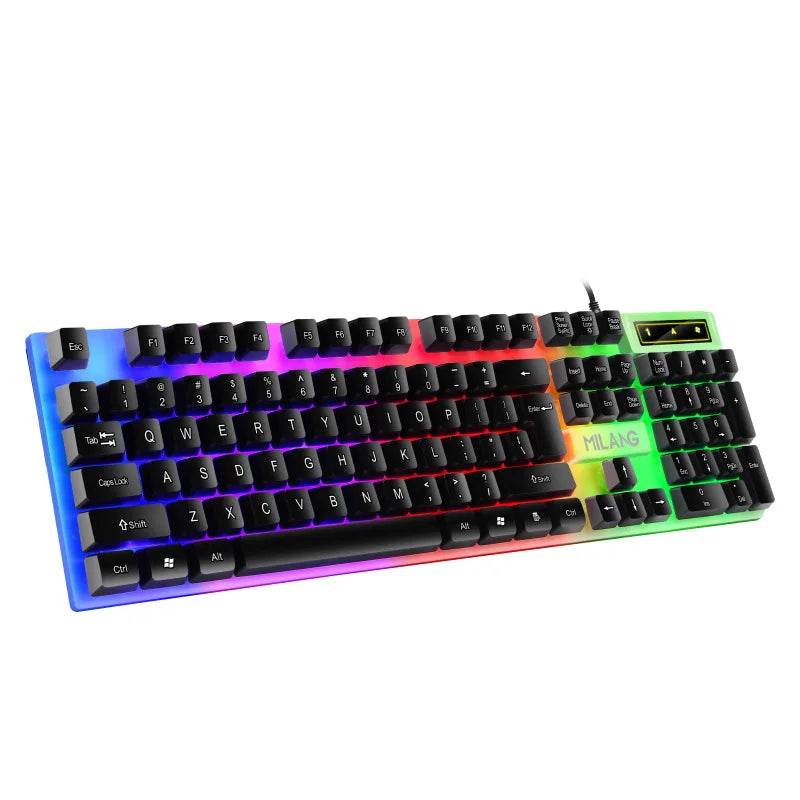 Tastatură USB Wired RGB 104 Taste pentru Gaming - Venduqo