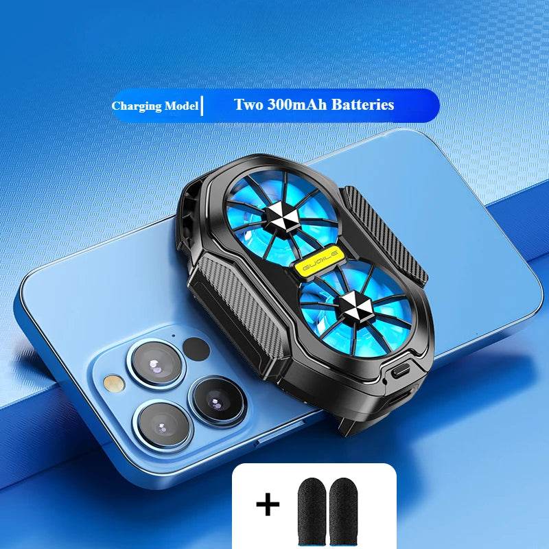 Răcitor Mobil pentru Telefon FS01 cu Două Ventilatoare - Venduqo