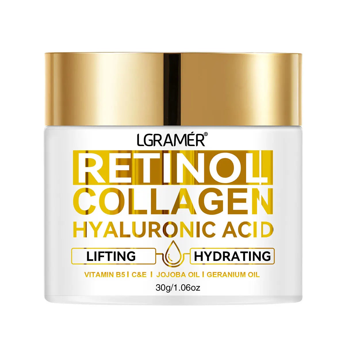 Crema Anti-Aging cu Retinol și Acid Hialuronic 30/60ML