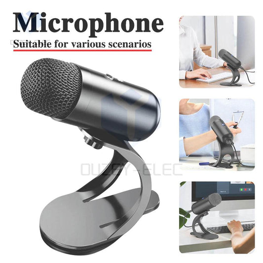 Microfon USB Gaming cu Cancelare de Zgomot pentru Streaming - Venduqo