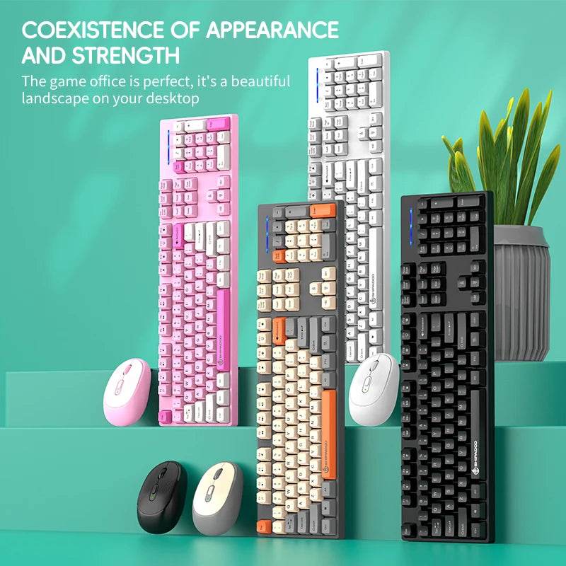 Tastatură Gaming Wireless Unsharkable & Shipadoo pentru Laptopuri și PC - Venduqo