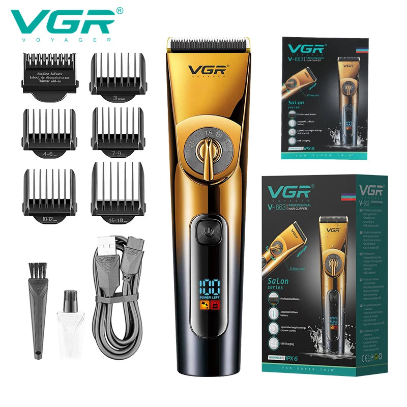 VGR Clipper Profesional pentru Barbieri V-663