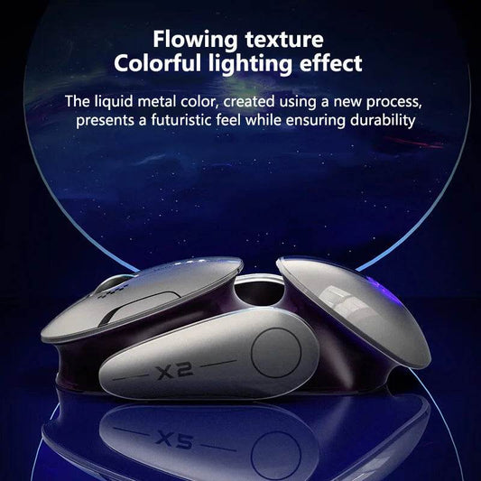 Inphic X2 Mouse Silent Bluetooth Metal Reîncărcabil pentru Gaming - Venduqo
