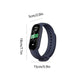 Brățară Inteligentă Waterproof Fitness Tracker Monitor Puls 0.96in - Venduqo