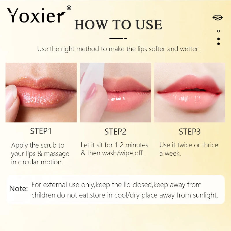 Scrub Exfoliant pentru Buze Yoxier - 10PCS