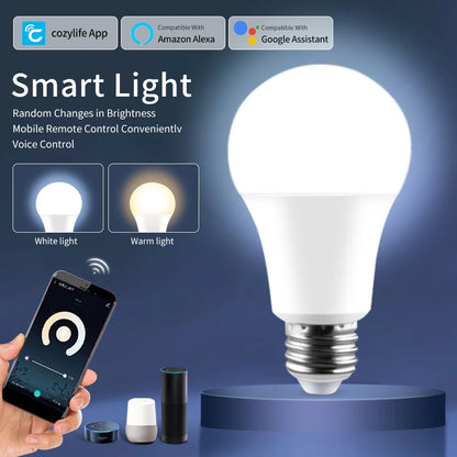 Bec LED Smart WiFi E27 Control APP 12W 15W 20W