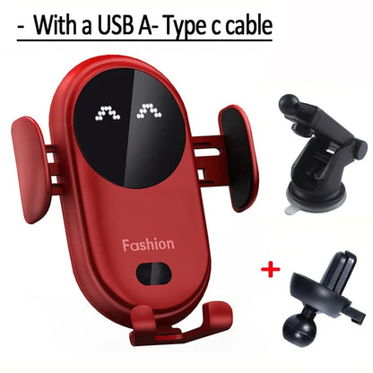 30W Fast Wireless Car Charger for Phone
