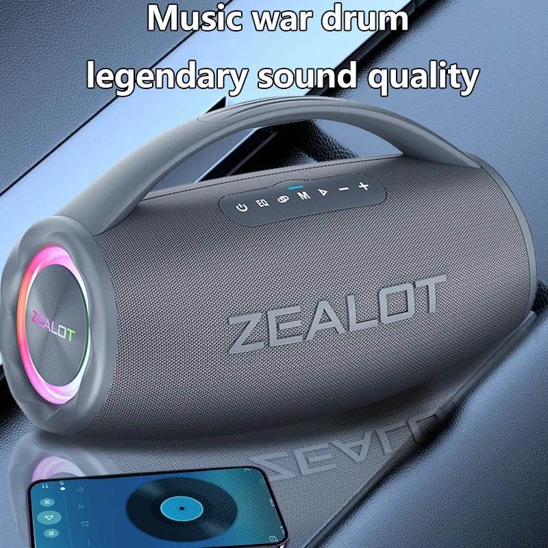 ZEALOT S97 80W Boxă Portabilă Wireless cu Subwoofer - Venduqo