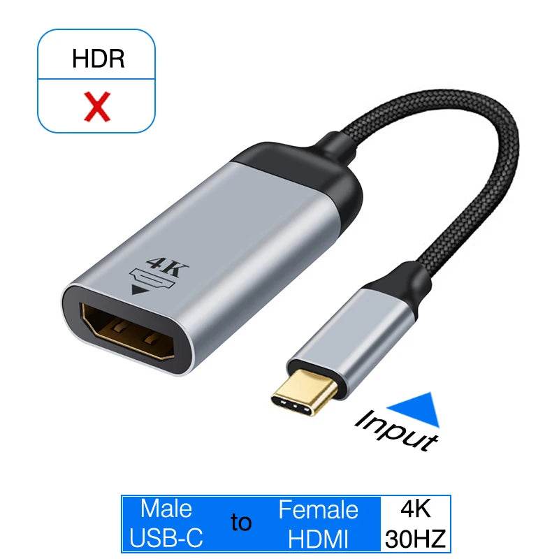 Adaptor USB-C la HDMI 4K 8K 60HZ pentru MacBook - Venduqo