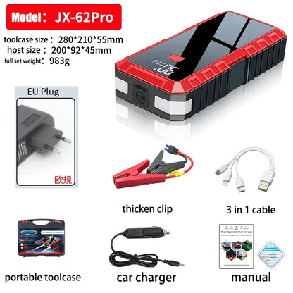 Start-urile auto portabile 12V 32000mAh cu display digital