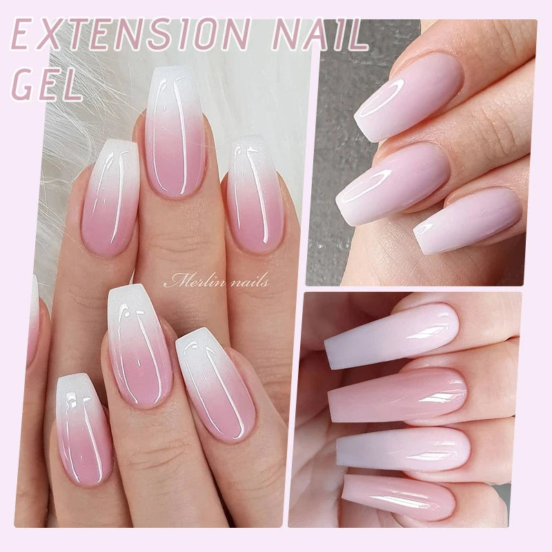 UR SUGAR Gel de Unghii Acrilic UV cu Glitter Nude