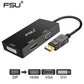 Adaptator DUPILINK DisplayPort DP la HDMI/VGA/DVI 1080P - Venduqo