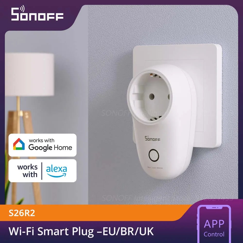 SONOFF S26 EU Priza Inteligentă Wifi