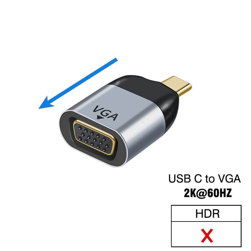 Adapter USB Type C la HDMI 8K pentru Laptop și TV - Venduqo