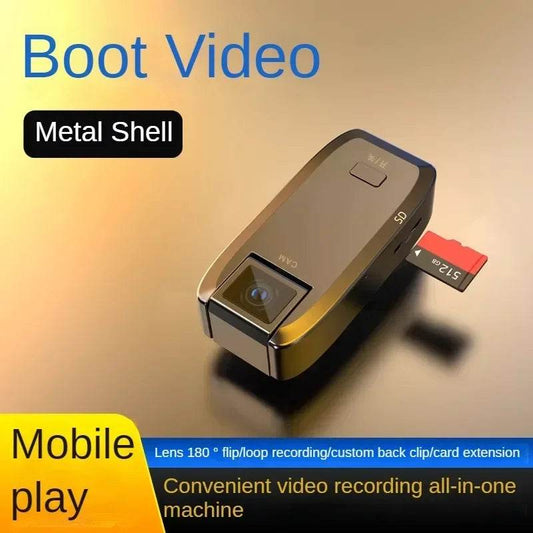 Cameră Mini Metalică 1080P - Ideală pentru Înregistrări Discrete - Venduqo