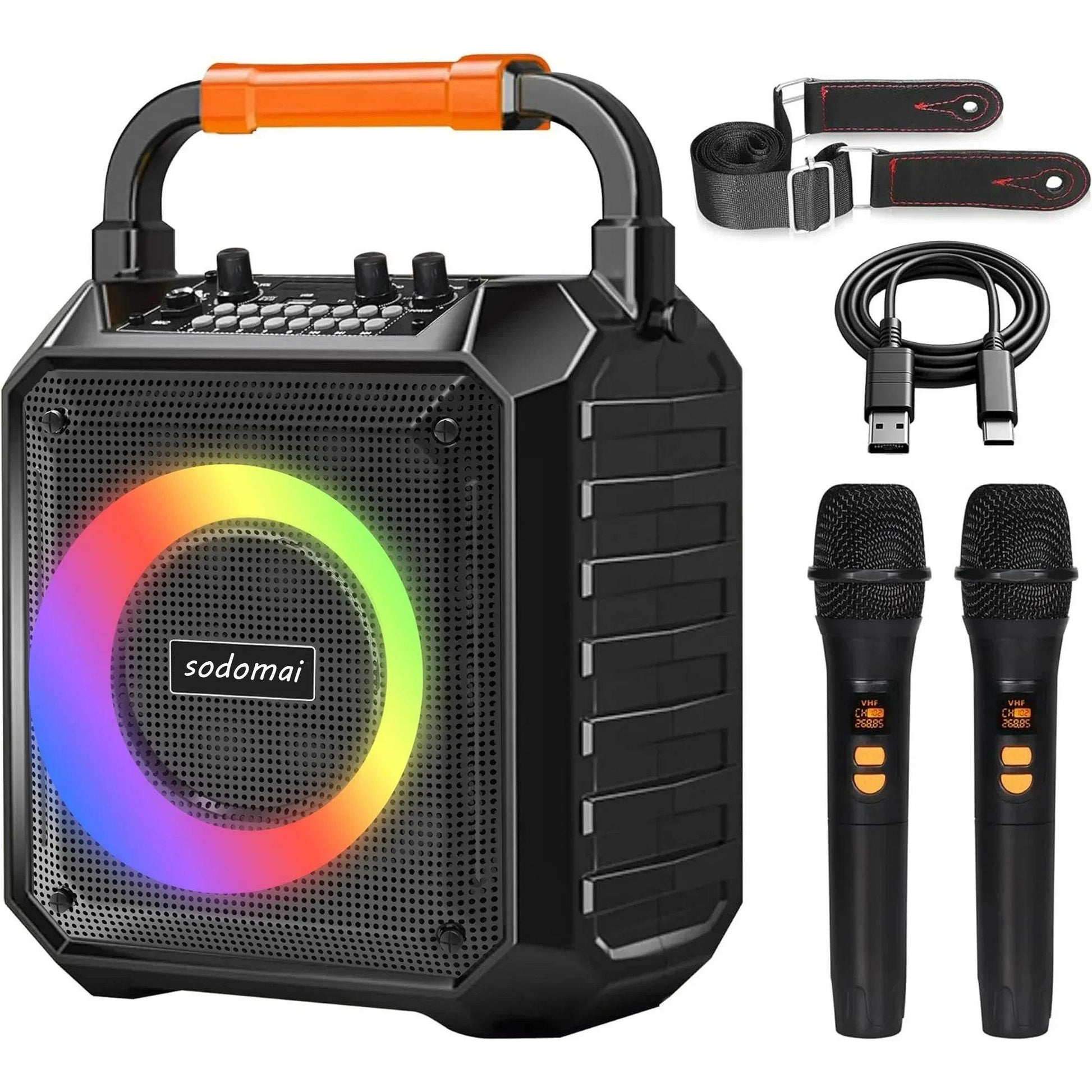 Mașină de Karaoke Bluetooth pentru Adulți și Copii - Venduqo