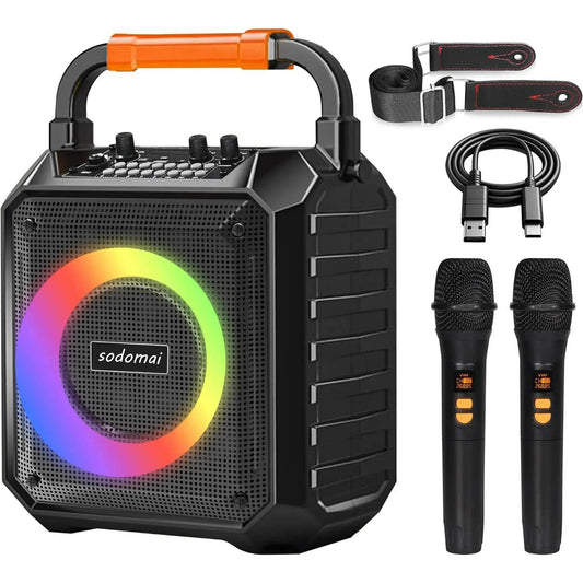 Mașină de Karaoke Bluetooth pentru Adulți și Copii - Venduqo