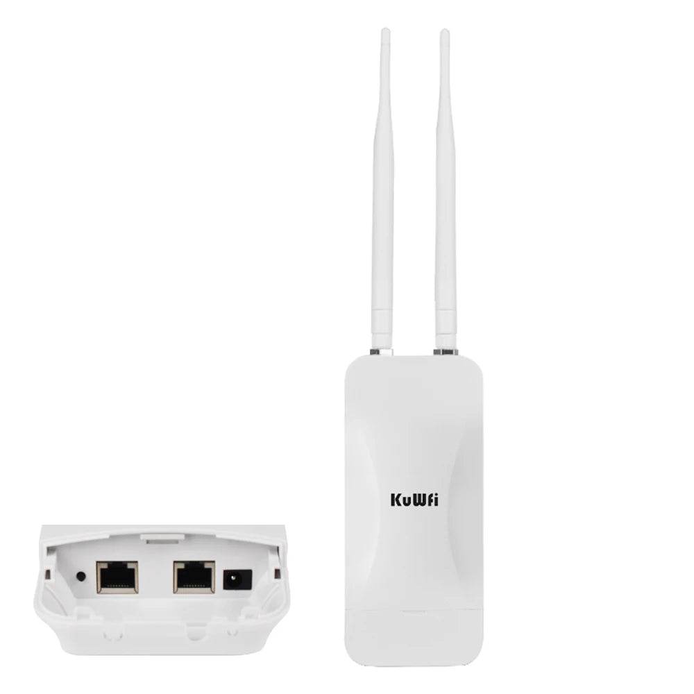 Router AP KuWFi 1200Mbps Outdoor Dual Band cu Antene Externe - Venduqo