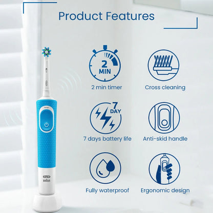 Periuță Electrică Oral B D100 2D Vitality Waterproof