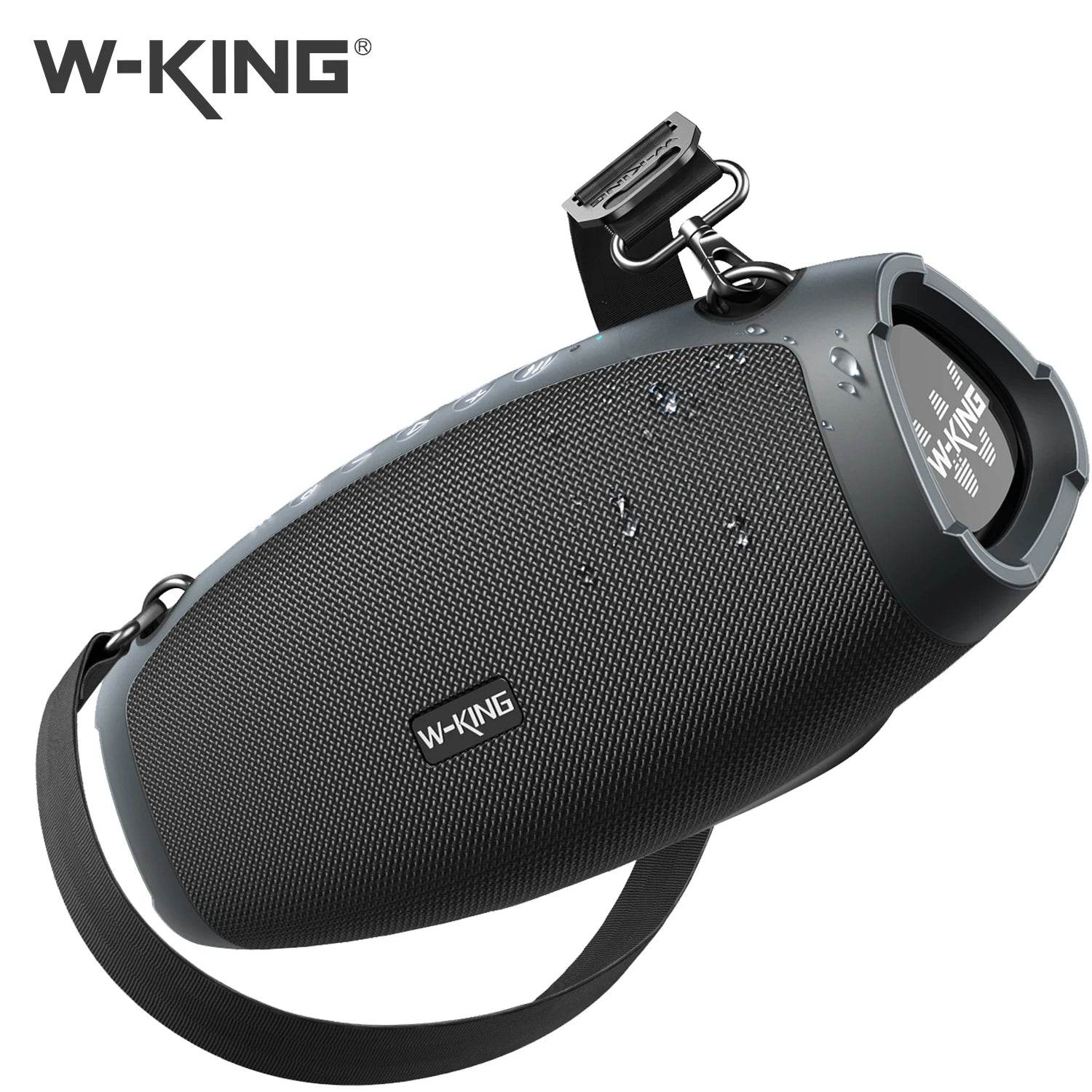 Boxă portabilă Bluetooth W-KING 120W PEAK, impermeabilă IPX6 - Venduqo
