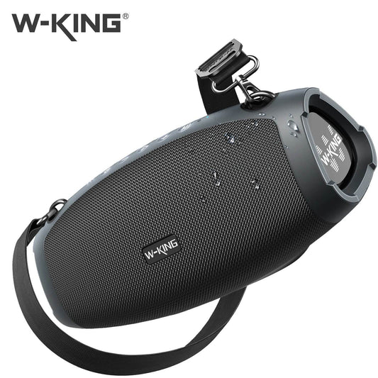 Boxă portabilă Bluetooth W-KING 120W PEAK, impermeabilă IPX6 - Venduqo