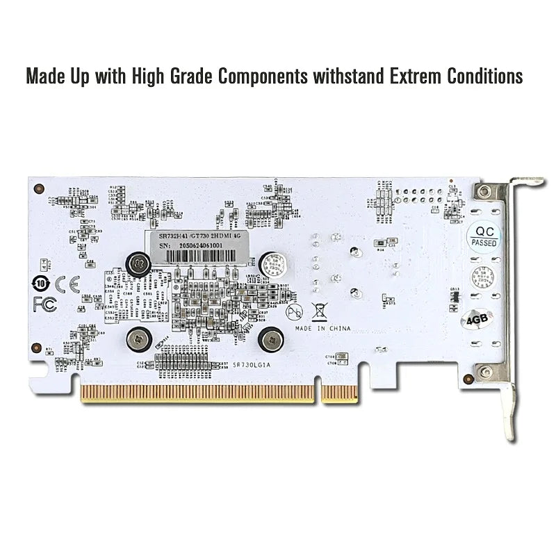 Placa Video SONGREY GT730 4GB DDR3 cu 2 HDMI pentru Desktop