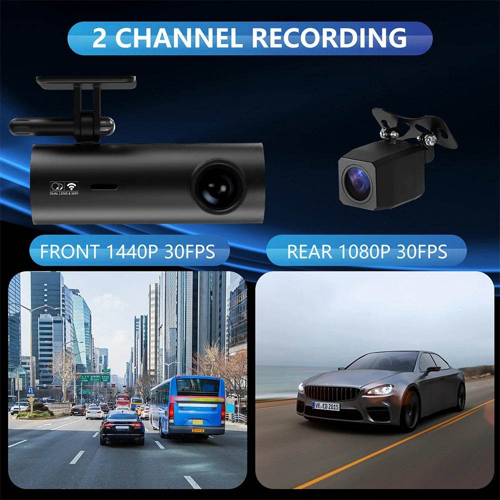 Camera Auto NOYAFA LF10 PRO Dual Lens WiFi 170° HD 1080P - Venduqo