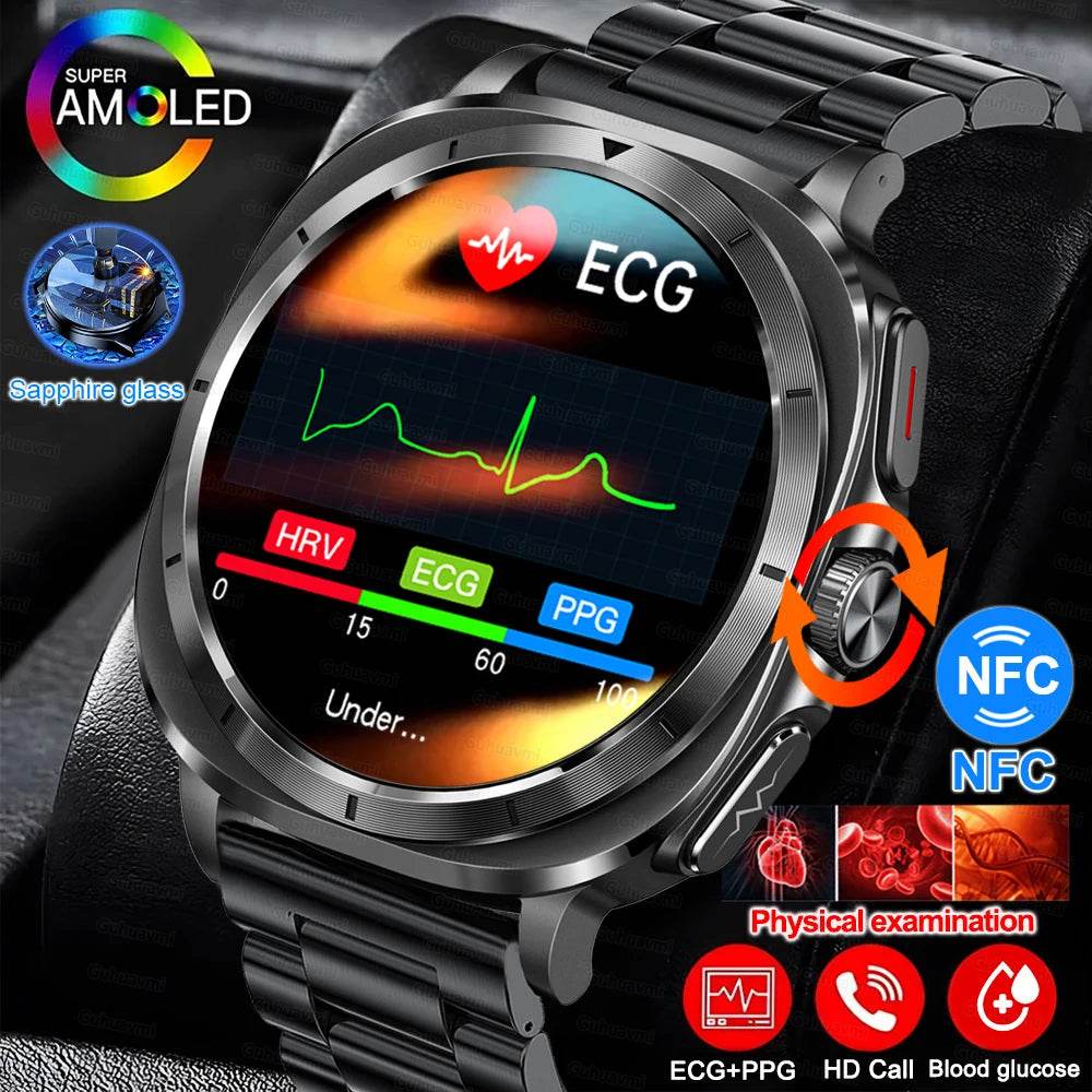 Smartwatch KAVSUMI Galaxy Watch 7 cu Măsurători Sănătate - Venduqo