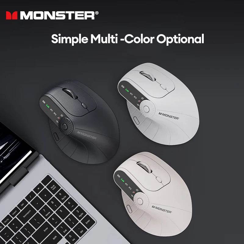 Mouse Gaming Wireless Monster M2 PRO Ergonomic Vertical - Venduqo