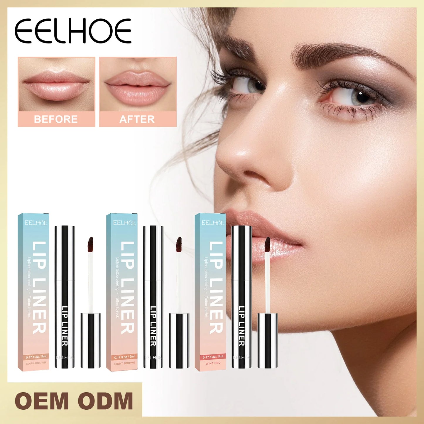 Creion pentru Buze Waterproof Long Lasting