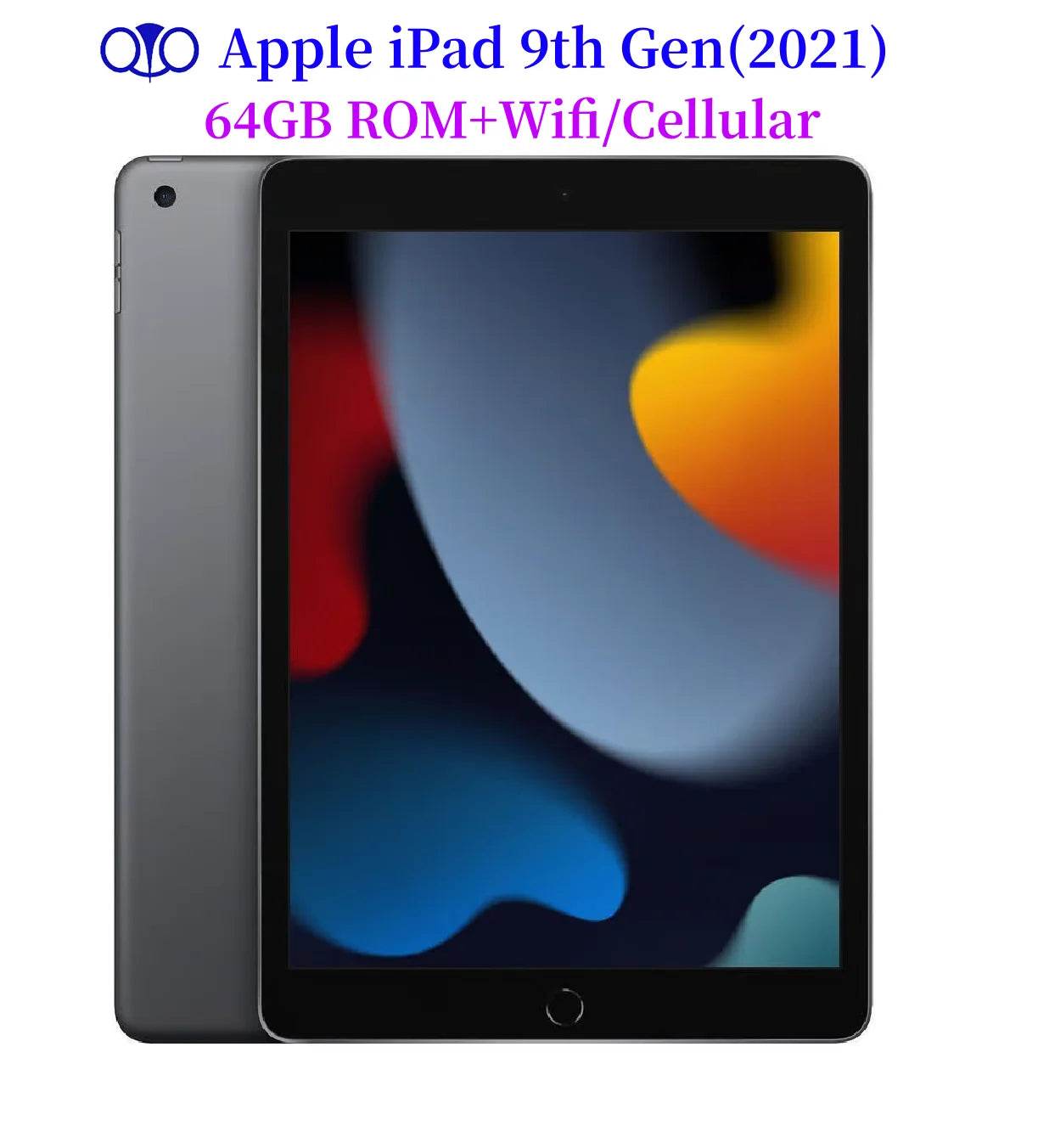 Apple iPad 10.2 (2021) 9th Gen WiFi/WiFi+Cellular 64GB - Venduqo