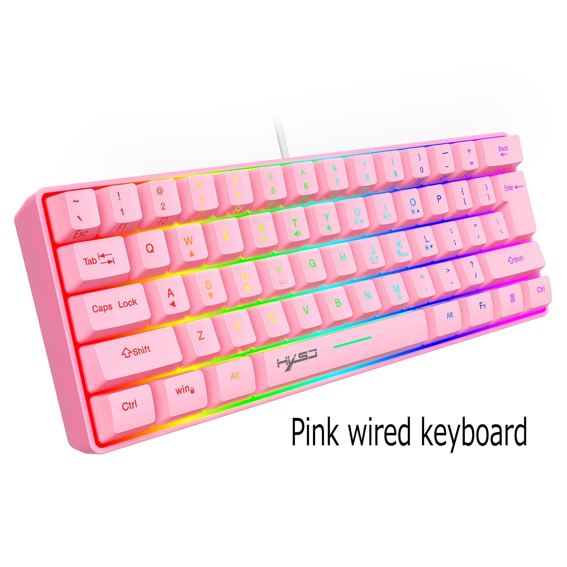 Combo Kit Tastatură și Mouse Gaming 60% - Venduqo