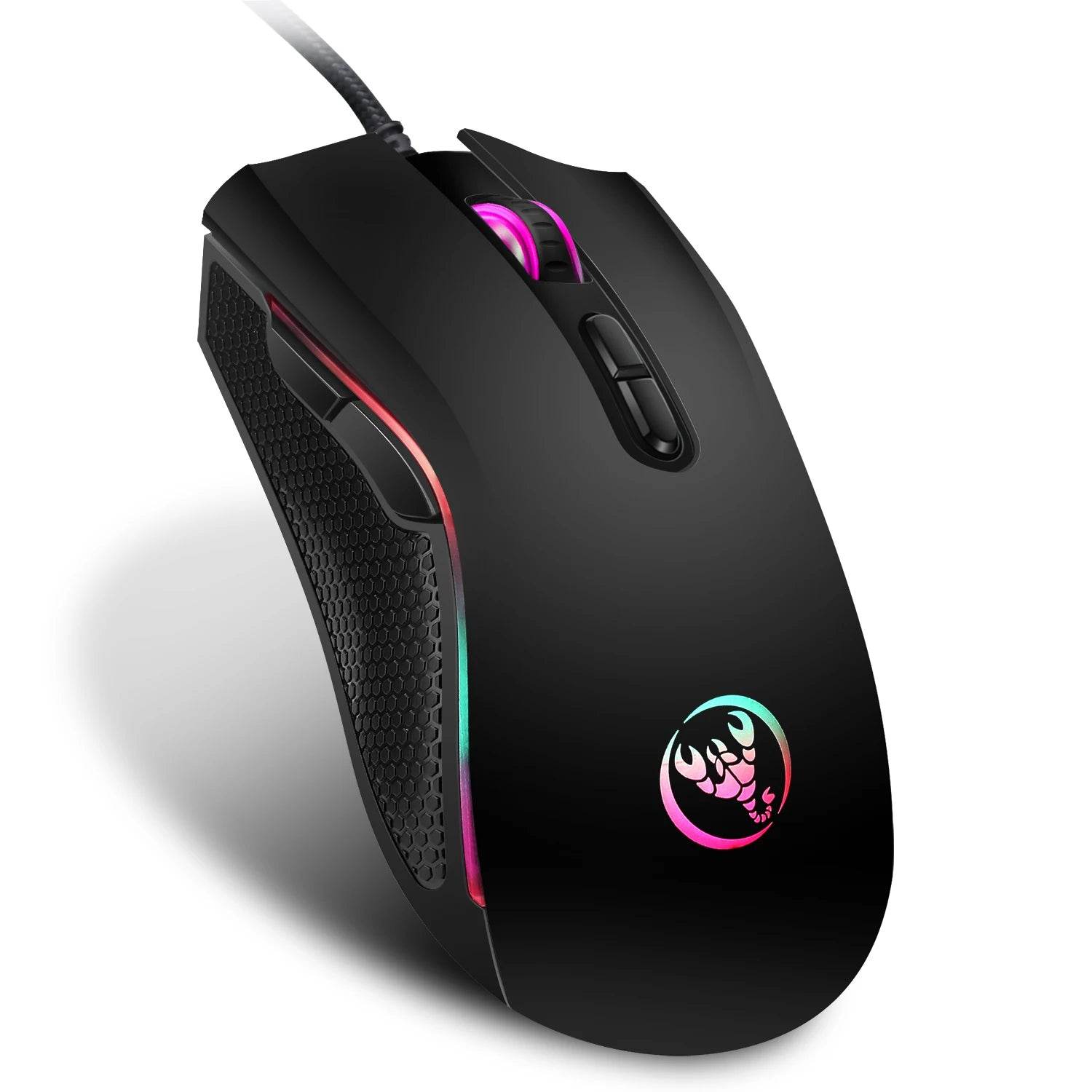 Set de Birou Gaming: Tastatură și Mouse RGB cu Cablu - Venduqo