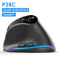 Mouse Ergonomic Lefon 2.4G Wireless Vertical Reîncărcabil - Venduqo