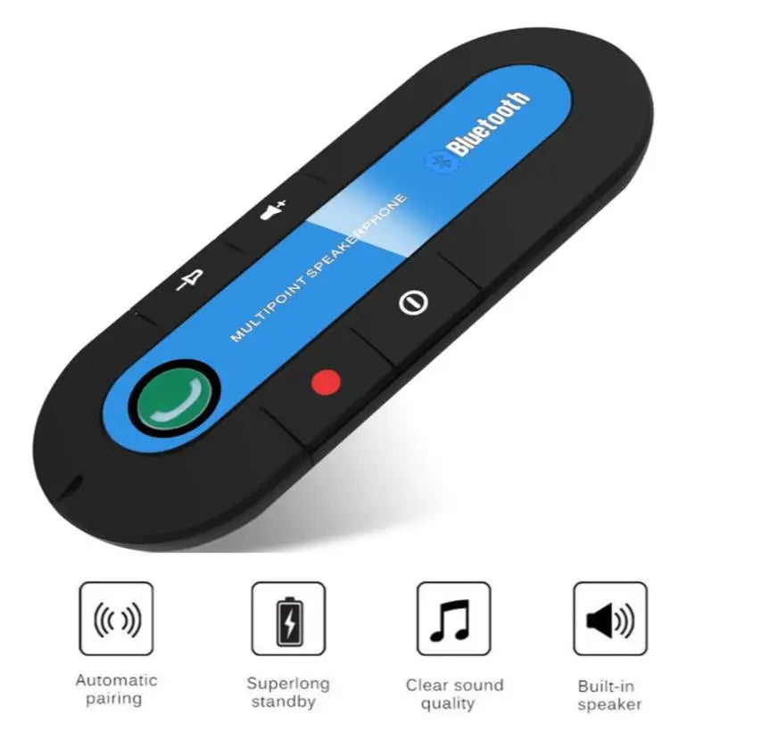 Kit Bluetooth Auto Handsfree 4.1 cu Difuzor și Încărcător