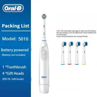 Periuță de dinți electrică Oral-B DB5010 cu baterii AA