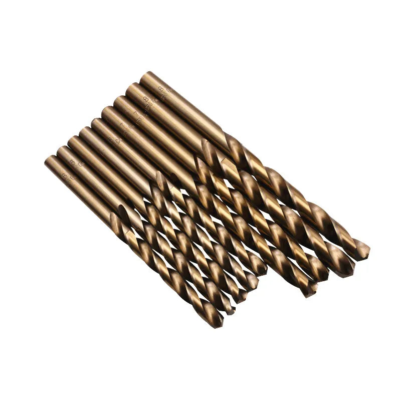 Set de 74 Piese Burghie Twist M35 HSS-CO pentru Metal