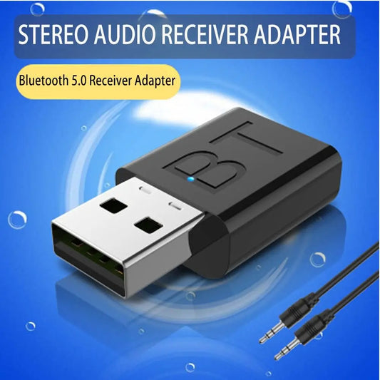 Adaptor Bluetooth 5.0 pentru Radio Auto cu Jack 3.5mm