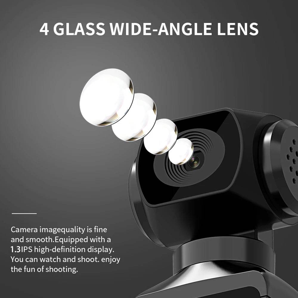 Cameră Mini HD 1080P 4K WiFi Rotativă 270° cu Carcasă Waterproof - Venduqo