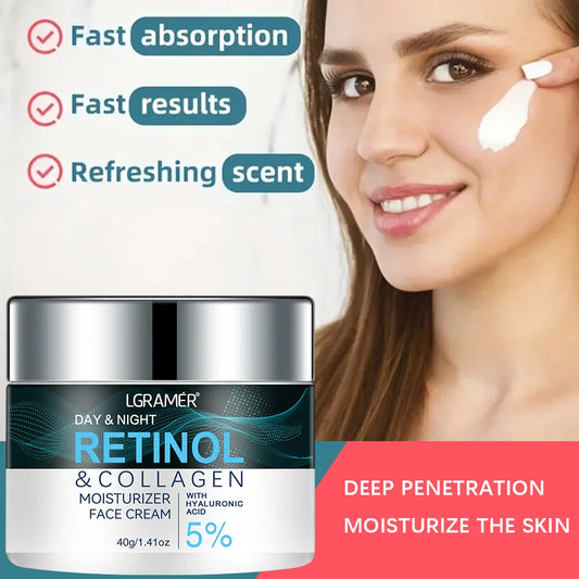 Crema de Față cu Retinol - Hidratantă și Reparatoare