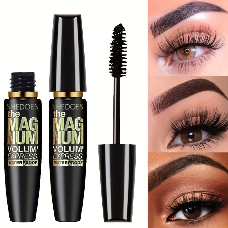 Mascara 4D Neagră - Grosime, Lungire, Curling, Rezistentă la Apă