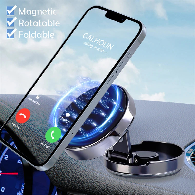 Suport Magnetic pentru Telefon Mobil în Mașină 720°