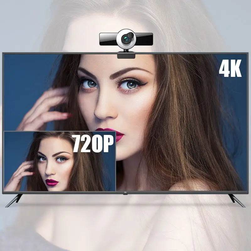 Webcam 8K 4K 2K Full HD USB cu Microfon Autofocus - Venduqo