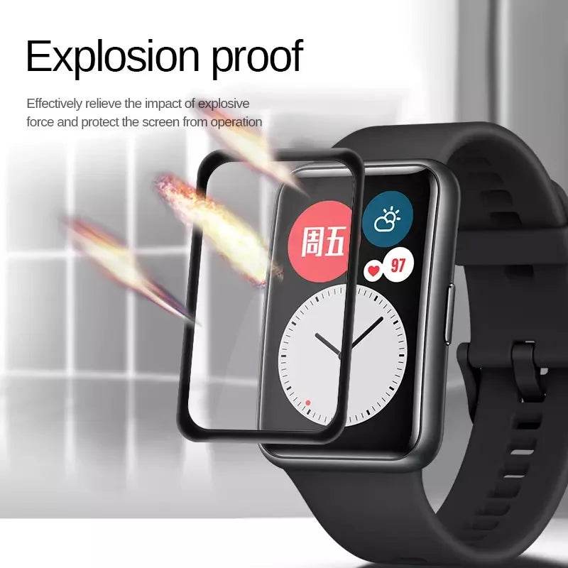Sticlă Protectorie Moale pentru Huawei Watch Fit 2 - Venduqo