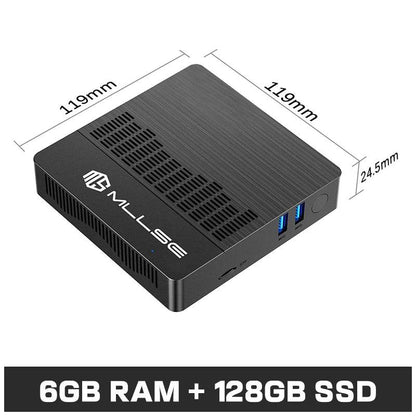 MLLSE Mini PC M2 Air - Intel N4000, 6GB RAM, 128GB ROM - Venduqo