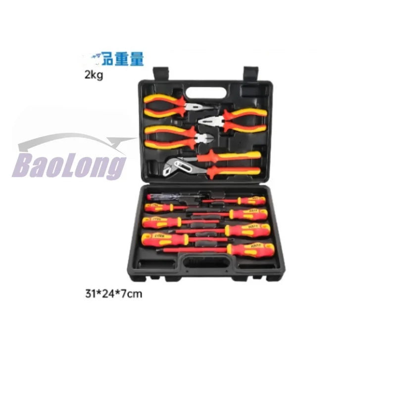 Set de Unelte Izolate VDE 12/13 Piese pentru Reparatii Auto