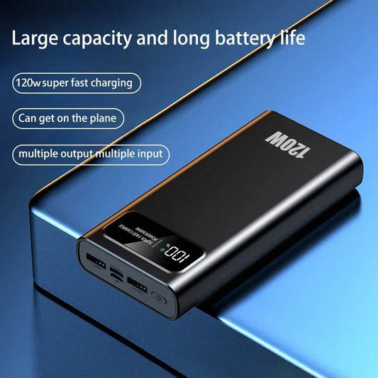 Baterie Externă Lenovo 200000mAh 120W Super Încărcare - Venduqo