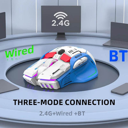 Mouse Gaming Wireless RGB Bluetooth 2.4G 12 Butoane - Venduqo