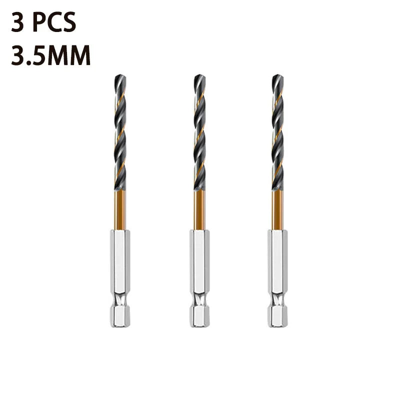 Set de Burghie Hex Shank Twist 3/7/13PCS pentru Lemn și Metal