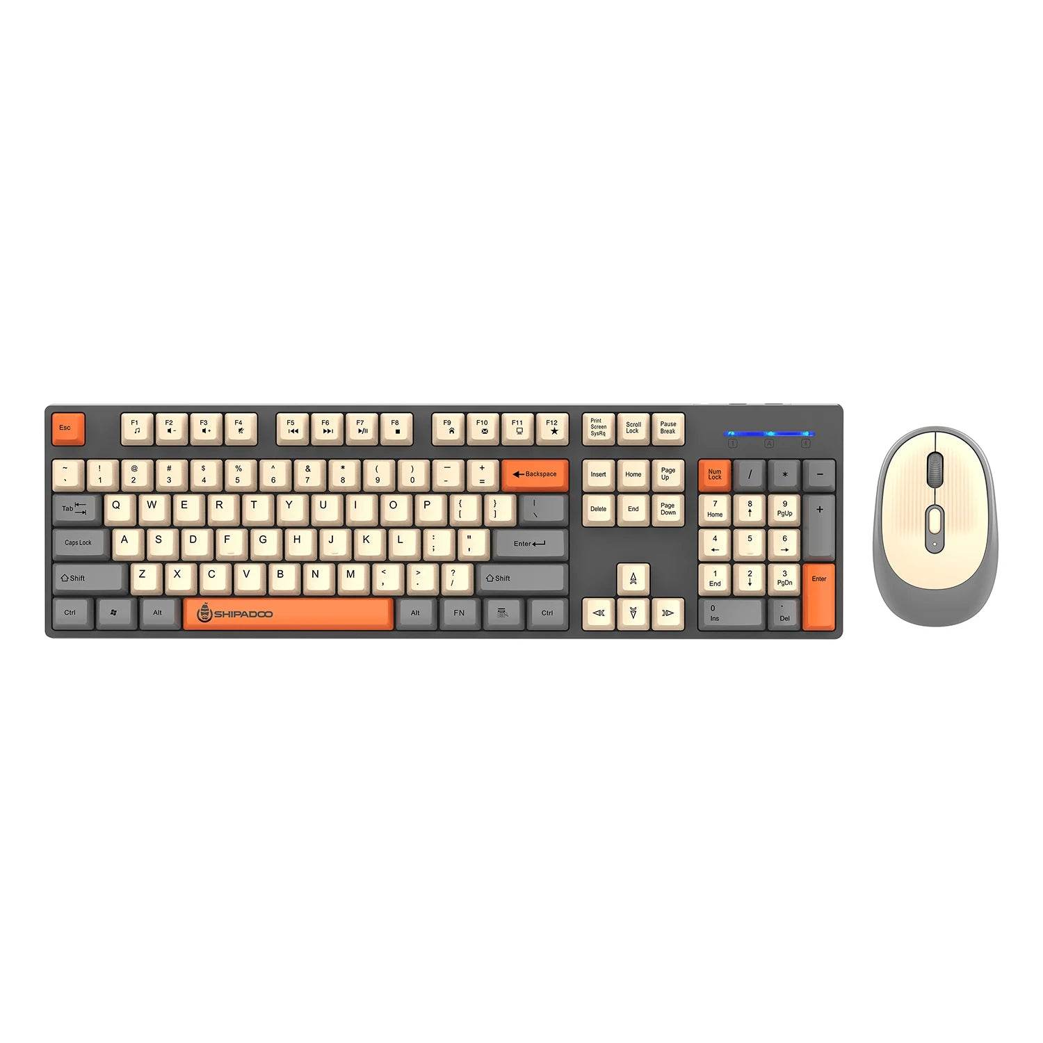 Tastatură Gaming Wireless Unsharkable & Shipadoo pentru Laptopuri și PC - Venduqo